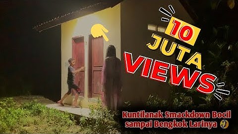ngakak!!😂prank kuntilanak gangguin bocil di jalan || sampai kocar kacir