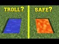 Minecraft: SPOT THE TROLL!!! (WHICH ONE IS SAFE?!) Custom Map