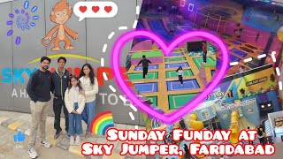 Visit to Sky Jumper Faridabad | Trampoline Park/Kids play | Rating & review | Family vlog  screenshot 1