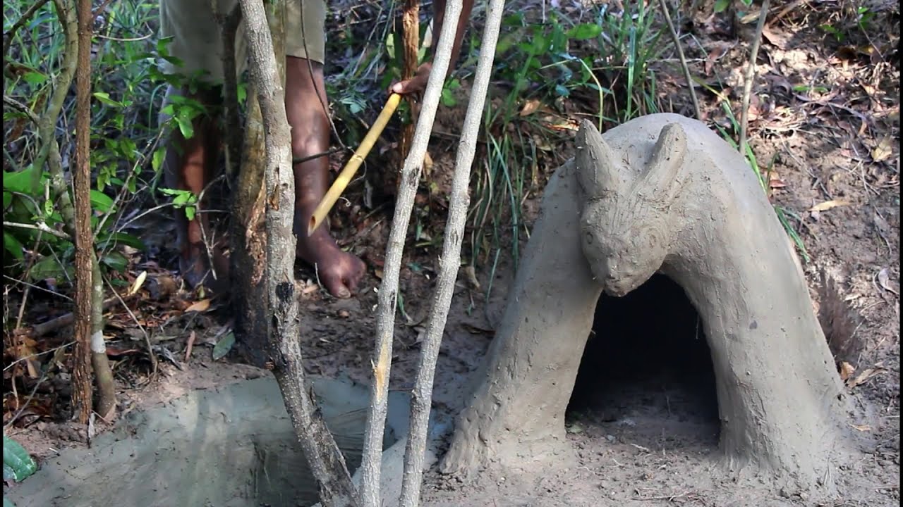 Build Rabbit Hole & Aquarium Around Rabbit's Hole With Artificial ...
