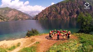 Счастливый Кыргызстан! / Happy Kyrgyzstan!(Представляем к Вашему вниманию кыргызский Танец на фоне достопримечательностей нашей страны! :) Happy?! Yes..., 2014-08-14T09:40:07.000Z)