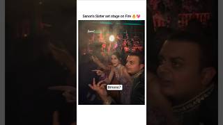 Sanon's Sister Set Dance floor on  Fire 🔥💃#nupursanon #kritisanon#stebinben#bollywood#weddingdance