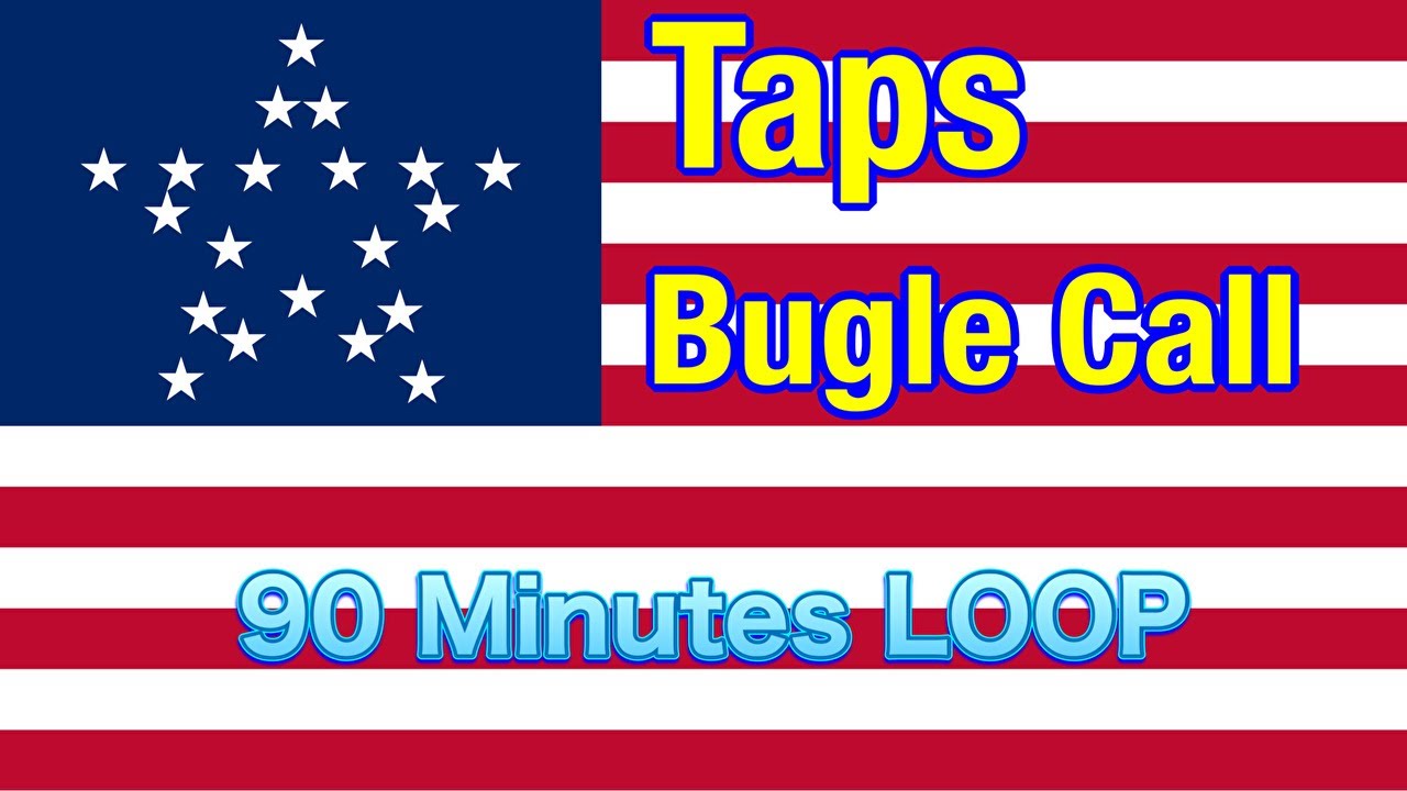 Trumpet Music Taps Bugle Call 90 Minutes LOOP for Studying