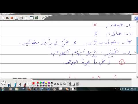 اعراب و فجرنا الارض عيونا