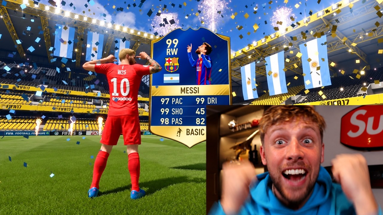 THE GREATEST FIFA 17 PACK OPENING - 12 YEARS LATER!!
