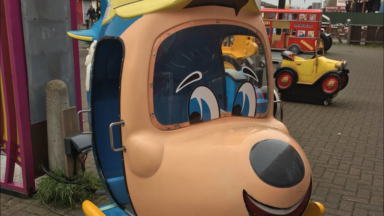 RG Mitchell/Jolly Roger v1 Budgie the little Helicopter kiddie ride (POV) for @hexthetankengine18