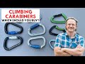 Rock Climbing Carabiners | Which Carabiner is Best for Climbing