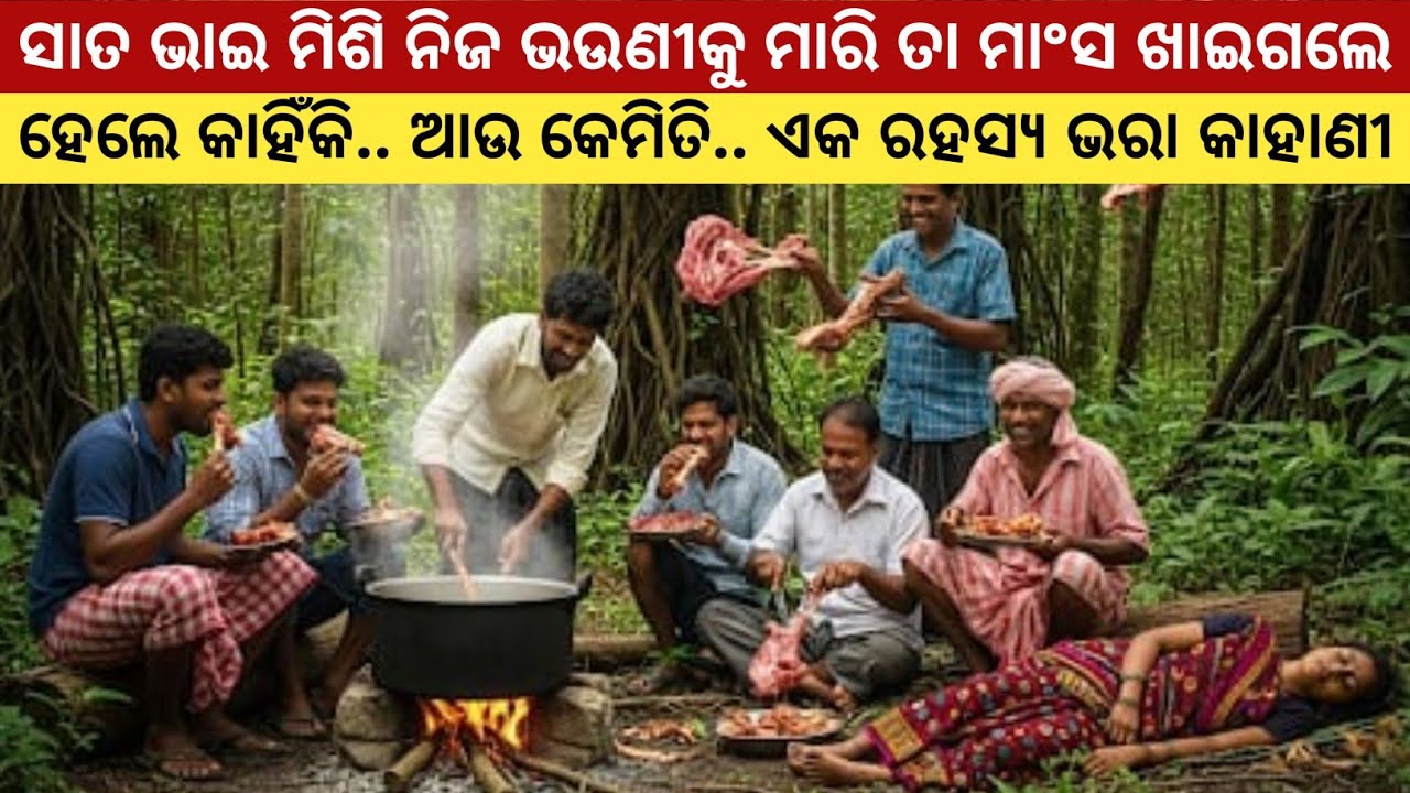 ସାତ ଭାଇ ଭଉଣୀକୁ ମାରି ତା ମାଂସ ଖାଇଲେ ହେଲେ କାହିଁକି..?? ସତ ଜାଣି ପାଦତଳୁ ମାଟି ଖସିଯିବ../Suspense Odia Story