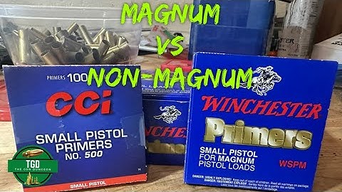 Magnum vs Regular Pistol Primers | Do We Need Magnum Primers?