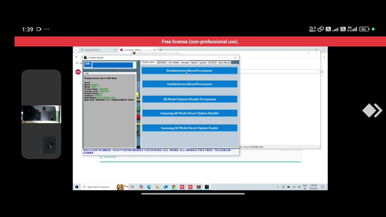it Admin Remove android 15-14 All Brand✅|Android 15 it Admin Unlock GsmRk fix Tool| Og Play Store