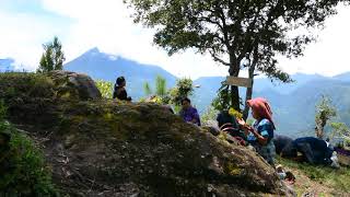 33 Mayan Ceremony At Indian Nose Peak, Lake Alan, Guatemala