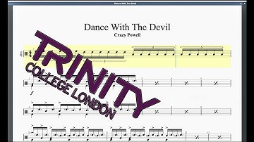 Dance With The Devil (2012 Syllabus) Trinity Grade 7 Drums