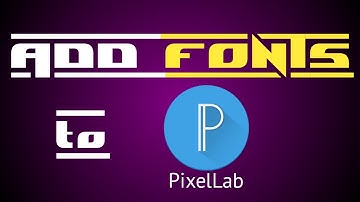How to Add Fonts to PixcelLab || Add Fonts to PixcelLab