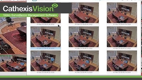 Using CathexisVision - How an operator can use Easy Search filters