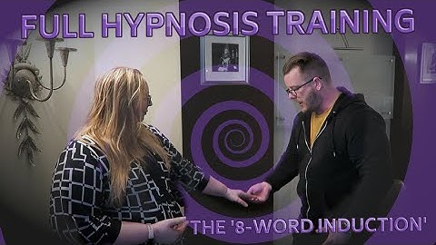 How to do the 8-word rapid induction FULL TRAINING