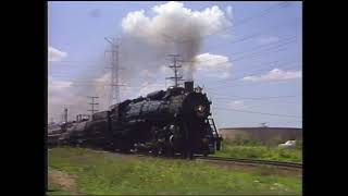 Frisco 1522 steam train (clip)