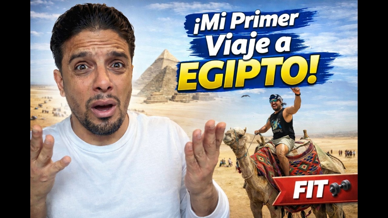 Mi primer viaje a Egipto… y no dejé el fitness atrás.