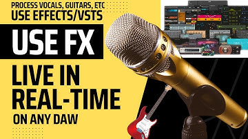 Real-Time/Live Vocal FX Processing in Ableton (or any DAW) (Guitar, Keys, Bass ANY instrument)