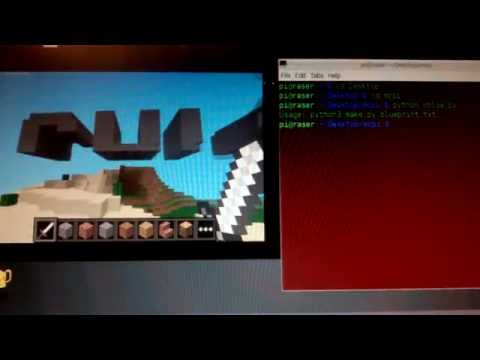 Hack Minecraft with Python - Big Names