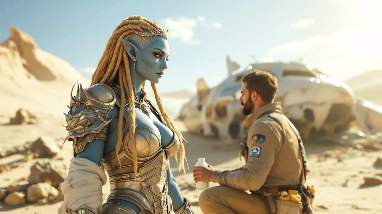 Королева инопланетян была изгнана, но затем человек дал ей второй шанс I Научно-фантастический ро...