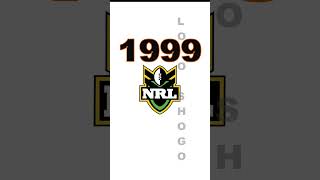 NRL Logo Evolution #nrl #national #rugby #league