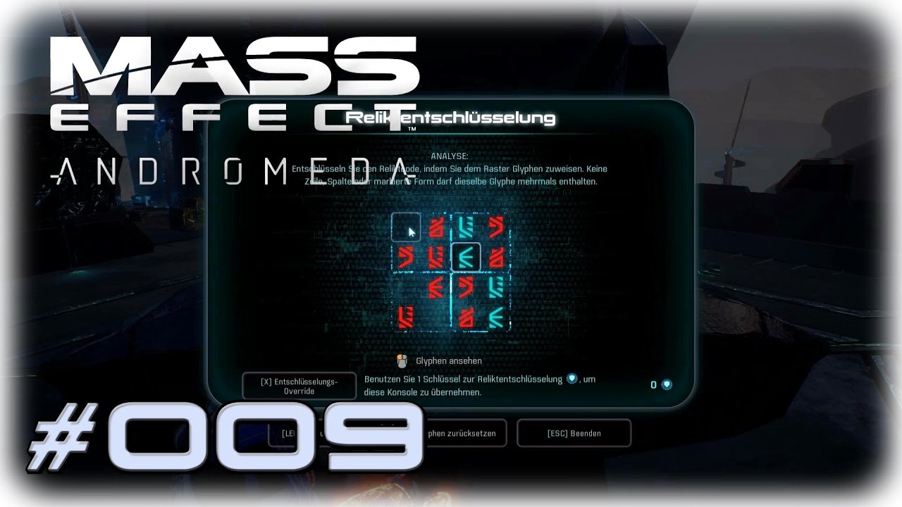 Relikt Sudoku 009 Mass Effect Andromeda Let s Play Mass Effect 