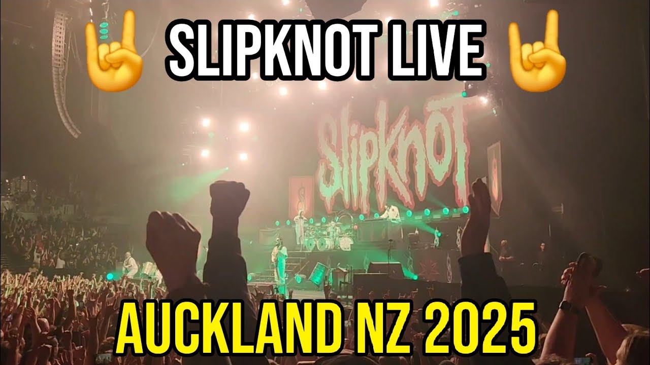 Slipknot LIVE at Spark Arena, Auckland, New Zealand - Tuesday, 11th March, 2025