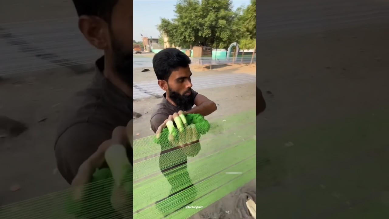 Making manja in factory | Manja kaise banta hai 