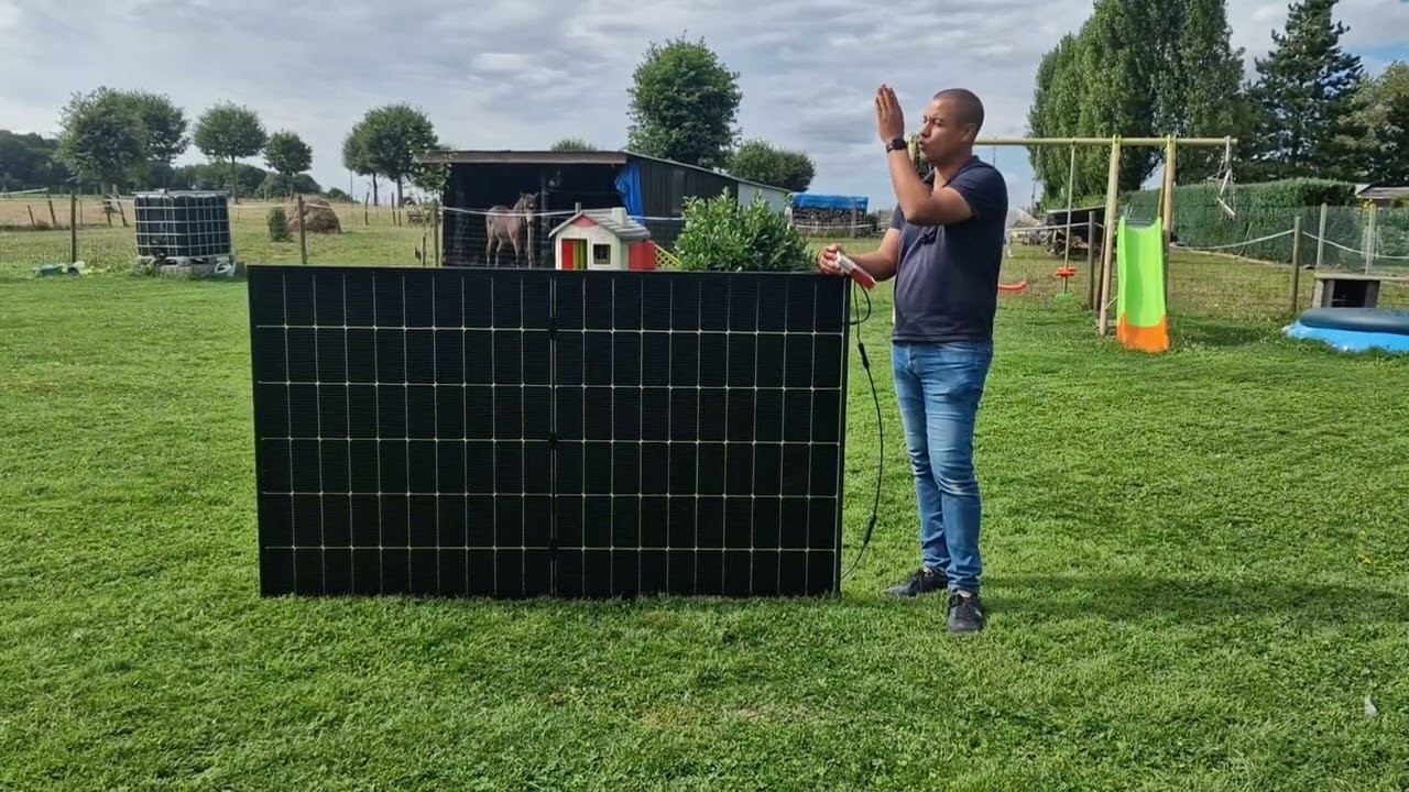 ⚡Test complet : Panneau solaire bifacial DMEGC 500 Wc - Performance exceptionnelle ! 🚀