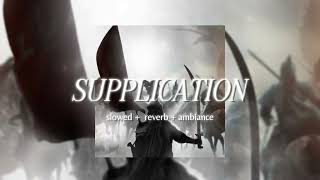 Supplication nasheed (Edited) || Slowed + Reverb + Ambiance Resimi