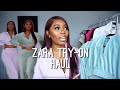 ZARA LOUNGEWEAR TRY-ON HAUL | We all in lockdown sooooo...