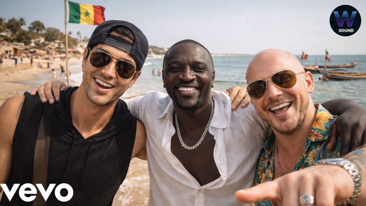 Enrique Iglesias, Akon & Pitbull - Valentine Fire In West Africa | 2026 Valentine Global Love Anthem