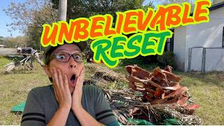43 Minutes of Pure Mowing ASMR  Transforming an Overgrown Yard
