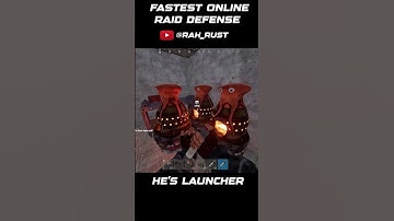 FASTEST RAID DEFENSE #rust #playrust #rustconsole #rustpc #rustshorts #rustpvp #rusttok #clips