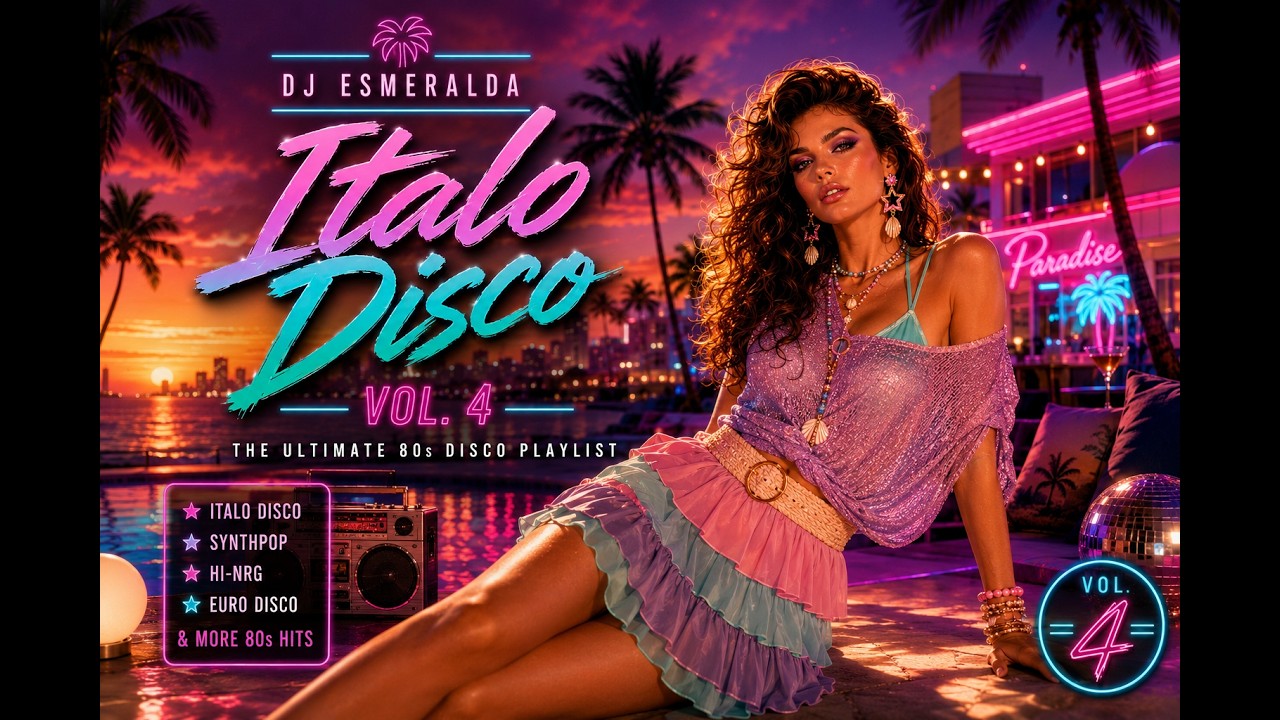 ITALO DISCO MIX VOL. 4 | New Original 80s Style Songs by DJ