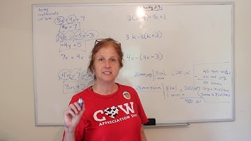 Pre-Algebra: Simplifying Variable Expressions (2.3)