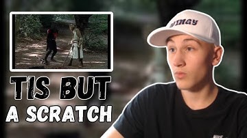 Reacting To Monty Python - The Black Knight - Tis But A Scratch