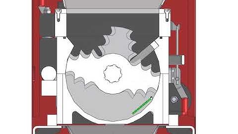 Principle of screenless grinding  animation