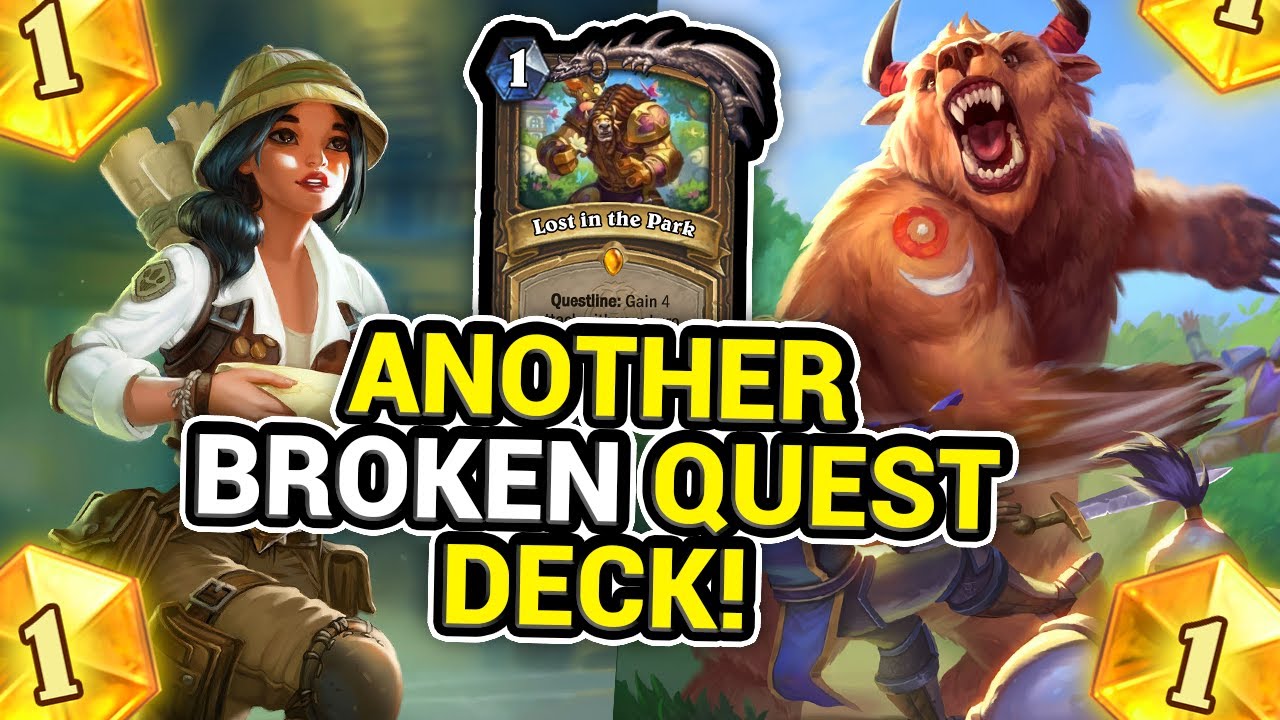 [Wild] ANOTHER BROKEN QUEST DECK! (Quest Druid) | United in Stormwind | Wild Hearthstone