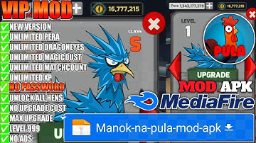 Manok Na Pula Mod Apk | Unlimited Money Unlocked All || Working 100%