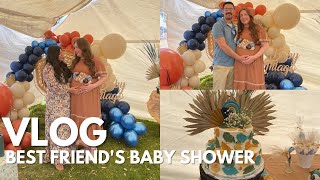 VLOG | best friend's baby shower
