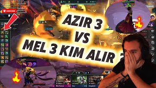 Mel 3 Lvl Vs Azir 3 Lvl Ki̇m Alir ?? Hangi̇ 5 Cost Daha İyi̇ ??? Set 16 Tft