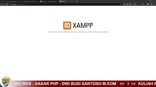Seri Belajar Pemrograman Web - Dasar PHP