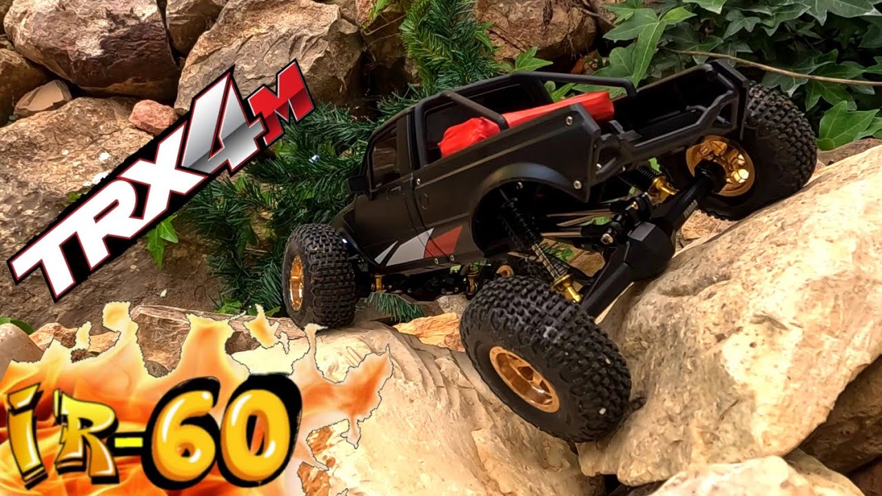 Trx4m Injora IR60 RC Toyota Pickup Rock Crawling 