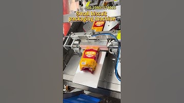 Chocolate biscuit packaging machine，automatic VFFS packing machine with multihead weigher #machine
