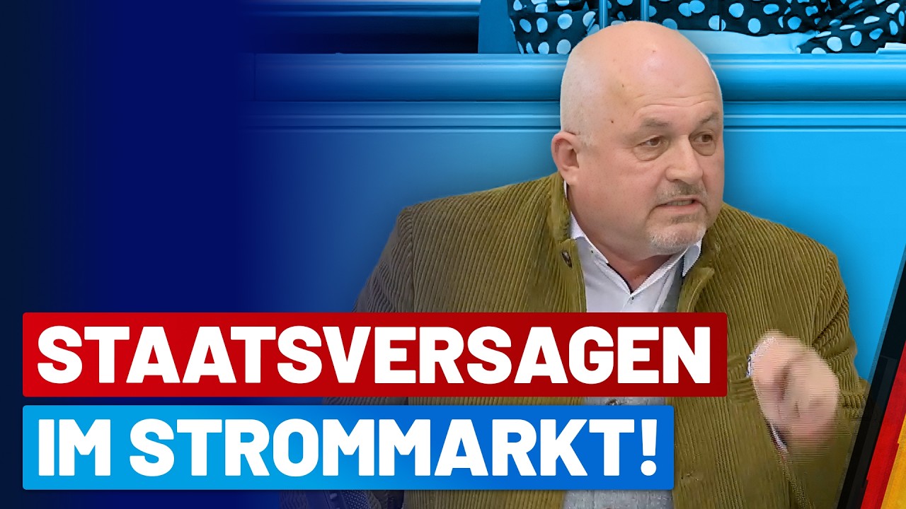 Die hohen Energiepreise sind politisch gewollt! - Reinhard Mixl - AfD-Fraktion im Bundestag
