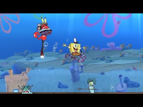 Spongebob squarepants patty pursuit with Mr. Crab - Apple arcade ios kids game