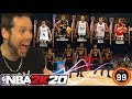 99 OVERALL GALAXY OPAL STARTING LINE-UP! NBA 2K20