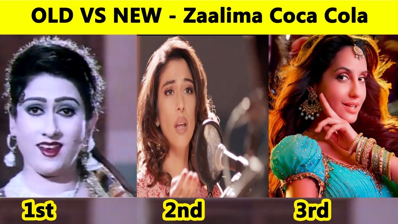 Old Vs New - Zaalima Coca Cola Pila de Song - Different Remakes.
