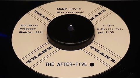 THE AFTER - FIVE 5 - MANY LOVES (19??)